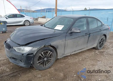 2014 BMW 328I xDrive z USA, uszkodzony, nr VIN WBA3B5C52EF958974